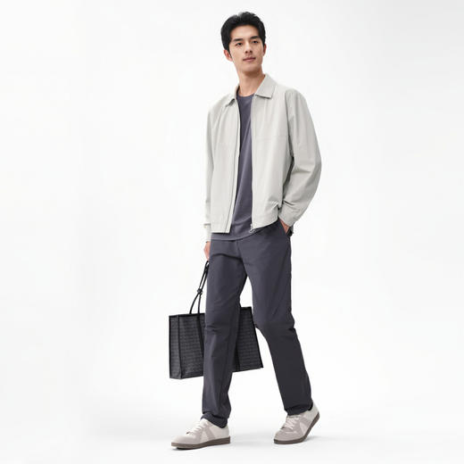 【防水去污】圣得西男士高弹直筒休闲裤2025秋新款户外时尚长裤 商品图11