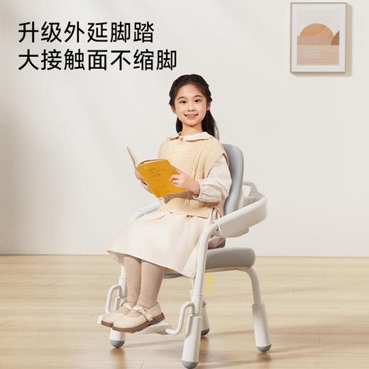 爱果乐儿童学习桌椅，艺简plus学习桌+墩墩椅学习椅 商品图5