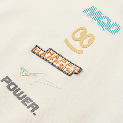 【MQD】【小童】童装男童卫衣2025春季新款儿童撞色印花百搭宝宝上衣 商品图2