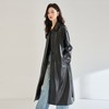 SH 22626像风衣的皮衣中长款慵懒风外套油蜡皮衣 商品缩略图1