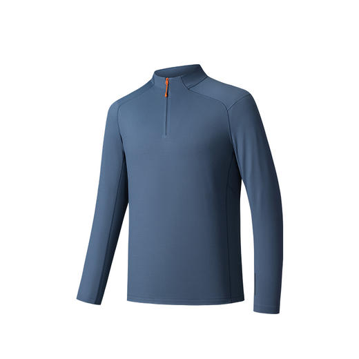 安踏冠军户外系列 | 保暖抗菌户外徒步旅行男长袖针织衫152530412 商品图0