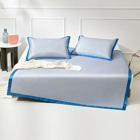 罗莱T 星河·碳光双层提花冰丝席三件套