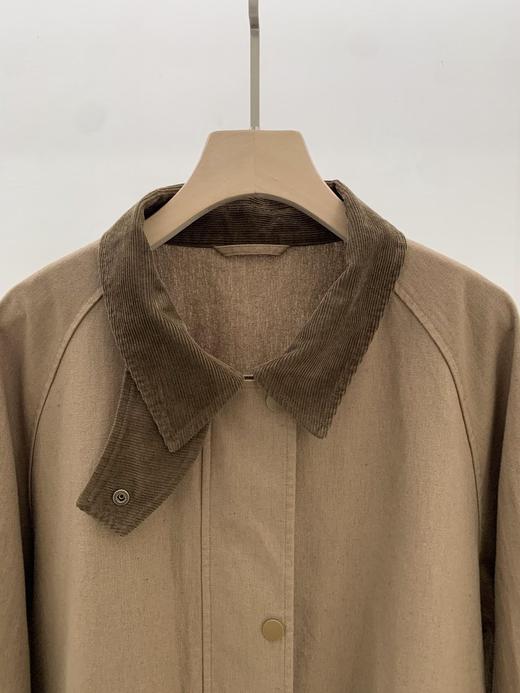 【高品质私服】【IC棉麻帆布夹克外套】色彩质朴柔和 还原复古猎装风格 挺括有型G1056-CC【无标出货 介意慎拍】 商品图13