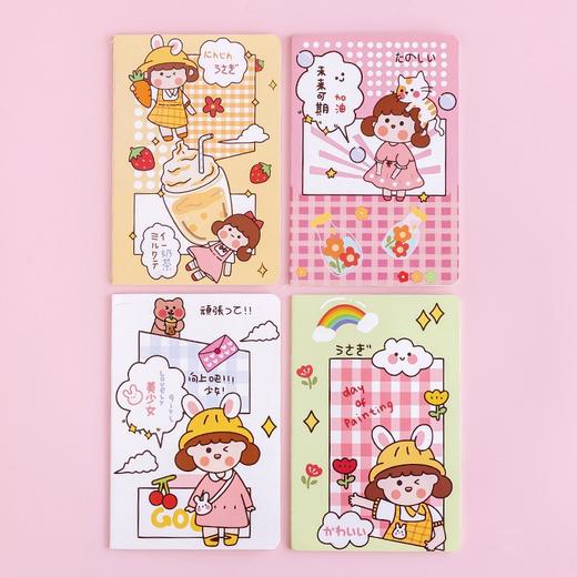 限时抢10本！【独特卡通风格，超萌实用！】卡通超萌A5车线本子 logo印刷创意小学生文具用品 记事本笔记本-QB 商品图10