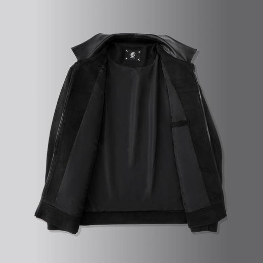 【DDT】大依优型大码男装翻领夹克休闲外套加肥加大百搭300斤茄克衫男肥佬宽松上衣 商品图3