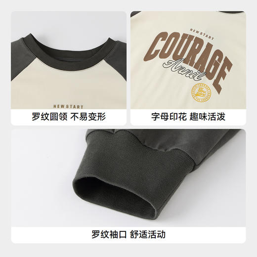 【实体店同款】男童圆领长袖针织衫秋季新款安奈儿童装AB531120 商品图4