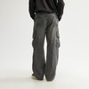 【商场同款】CHINISM赤尘 水洗灰工装牛仔裤男春季新款男士直筒裤 商品缩略图4