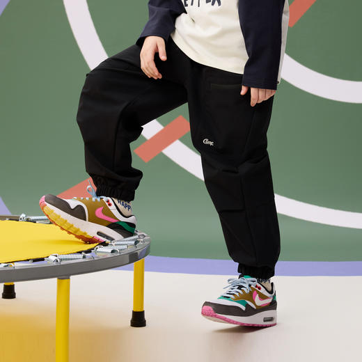 【MQD】童装儿童休闲裤春秋男大童品户外工装露营大口袋束脚裤子潮 商品图3