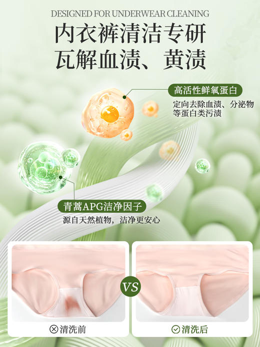 蔬果园青蒿除菌内衣洗衣液 商品图2
