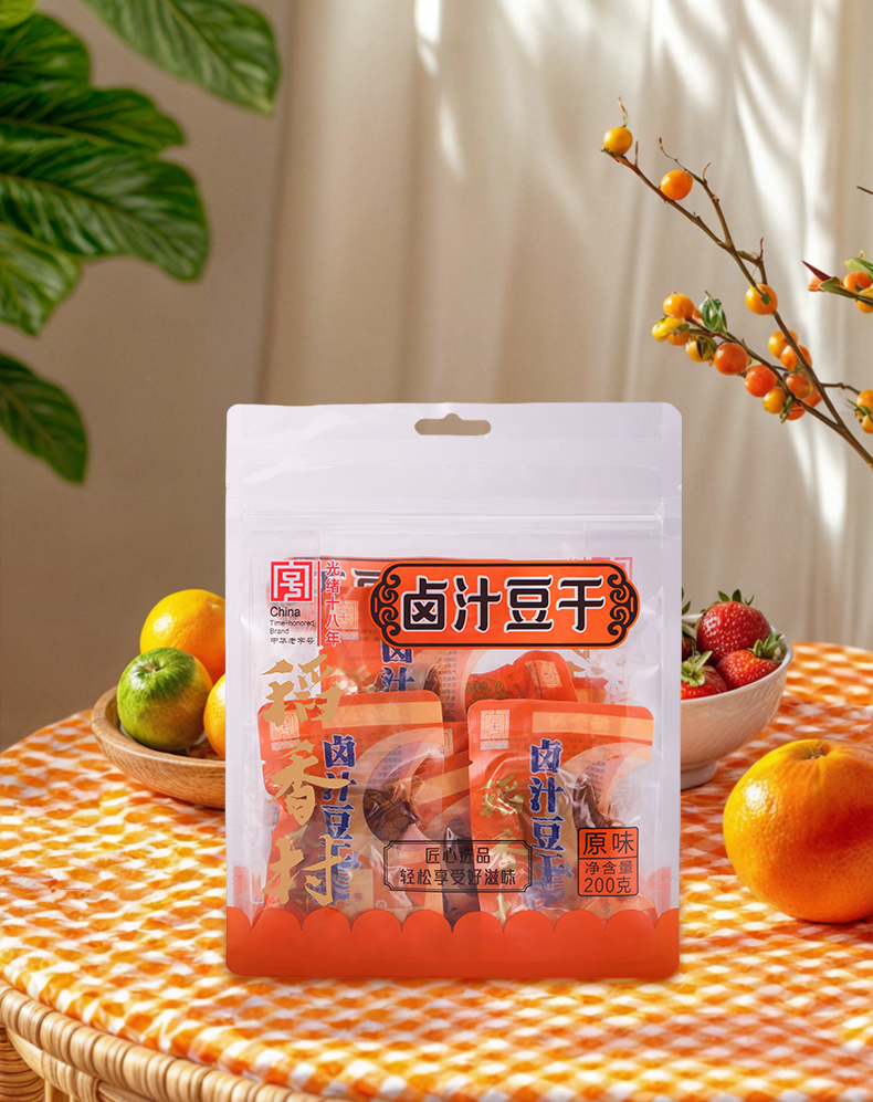 稻香村豆干系列 卤汁豆干 烤麸 散称包装