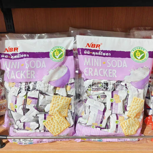 众星迷你苏打饼干牛奶味456g 商品图1