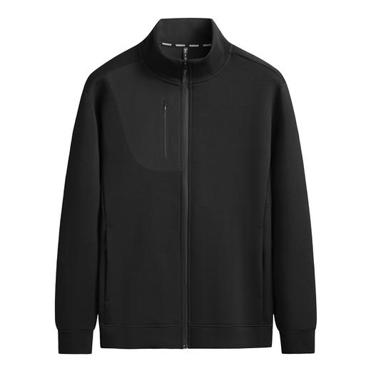 【DSF】大依优型大码男装秋季新款男士加肥加大码立领针织夹克男胖子开衫卫衣 商品图9