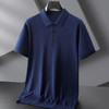 【DX】大依优型大码男装翻领休闲毛衣短袖薄款针织衫polo时尚男士加肥大码秋季上衣肥佬保暖毛衫 商品缩略图7