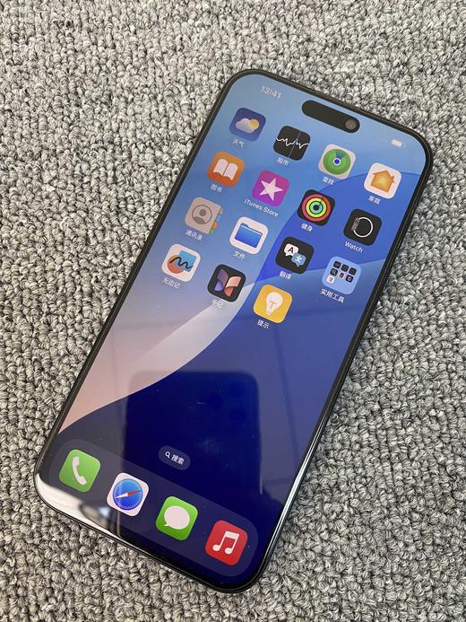 编号463487-苹果国行iPhone15ProMax/512G/蓝色，原装机器，双卡5G手机，9.9新完美成色，原机电池89%，特价6799元便宜出！质检工程师已深度检测通过，店保1年，请放心购买！ 商品图8