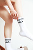 好甜好迷人，大毛巾厚底+字母提花。时髦复古常规筒运动袜C081258 商品缩略图9
