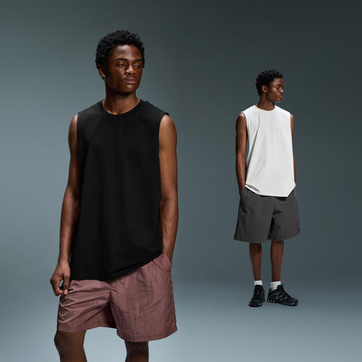 【运动系列】CHINISM赤尘 索罗娜坎肩背心男夏季凉感速干无袖t恤 商品图4