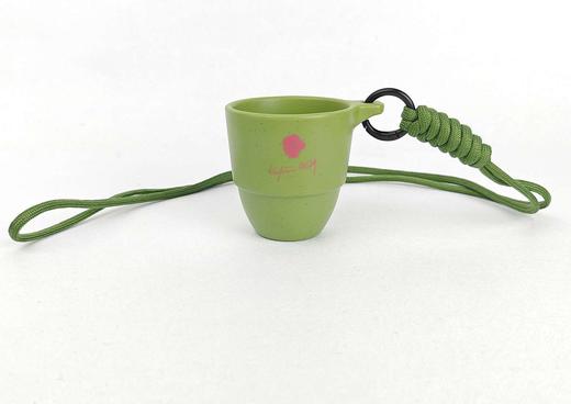 【新品早鸟价】“随心流动”随身小杯  咖啡渣品饮杯（三色可选：绿色/蓝色/米白色） 食品级密胺树脂/  文创   环保 品饮杯  伍尔夫  送礼  礼物  质感  广西师范大学出版社 商品图8