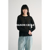 MAISON CECILE 三色/夏日亚麻混纺竹节纹肌理凉感亨利领针织上衣 商品缩略图4