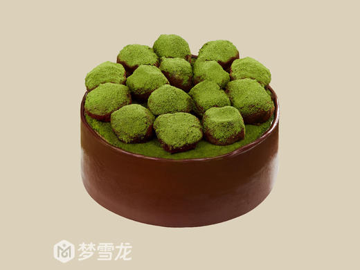 绿野春山·抹茶生巧·纯牛乳冰淇淋蛋糕 |  梦雪龙 商品图2