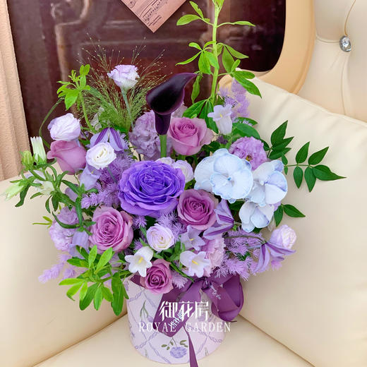 紫槿花开  • 鲜花花桶 商品图3