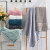【加厚高克重 毛巾&浴巾】轻奢品质 | 毛巾120g、浴巾640g，面上的最厚版本了，五星级酒店基本也是这种厚度！吸水率更高！全棉高克重轻奢品质毛巾浴巾套装 甄选优质新疆棉 加长浴巾/70*150cm 商品缩略图1