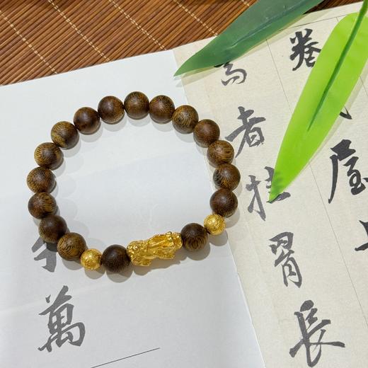 【八载老料凝香 砺木成珍真沉香】男士沉香手串臻藏系列（黄虎眼、貔貅、和田玉等多款可选） 商品图1