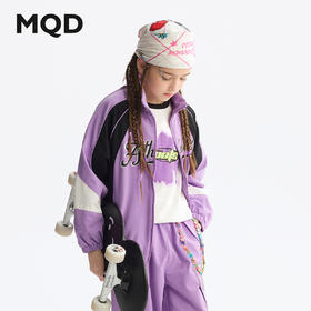 【MQD】【三防】女童外套2025春季新款儿童学院风运动服夹克上衣