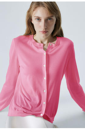 南方丝巢 女士桑蚕丝针织开衫（2319）