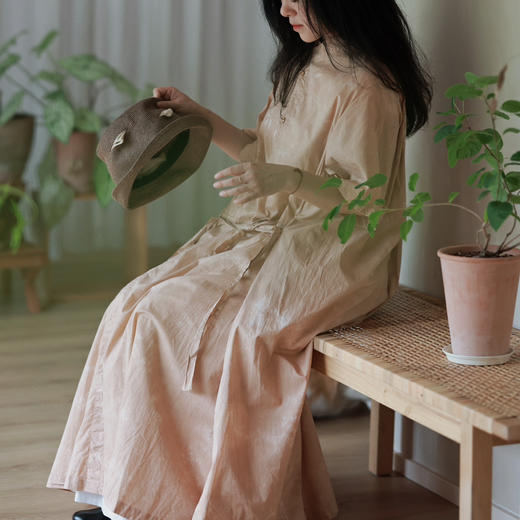 叁棻之衣 柿染连衣裙 商品图7