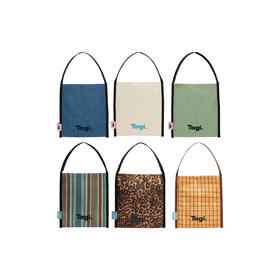 Tagi 边边帆布复古单肩包 边边帆布袋高密度大容量多色设计感通勤百搭复古单肩包