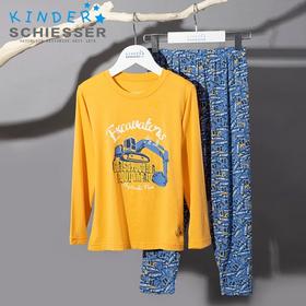 【印花莫代尔】SCHIESSER德国舒雅莫代尔男童家居套装3B/21539H