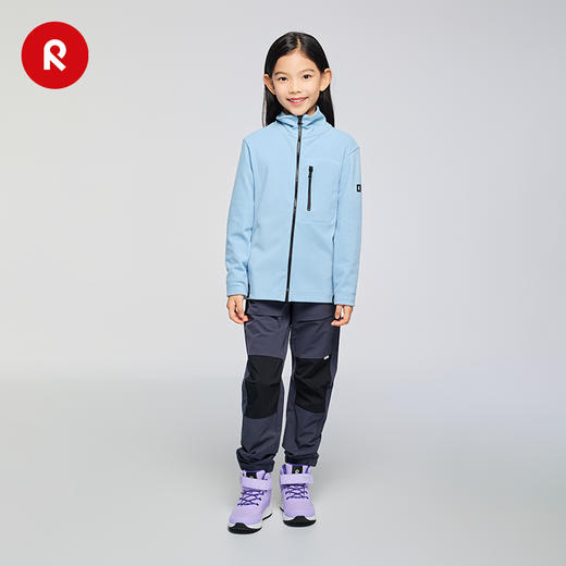 芬兰reima2025男女儿童中童亲肤保暖弹力舒适运动针织夹克 商品图2