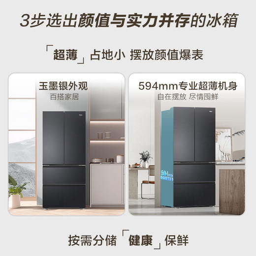 海尔（Haier）冰箱 BCD-490WGHFDEDSD 商品图2