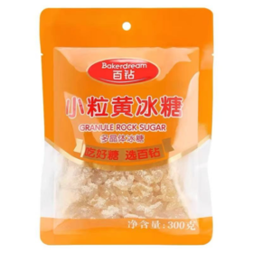 百钻小粒黄冰糖300g-22222664