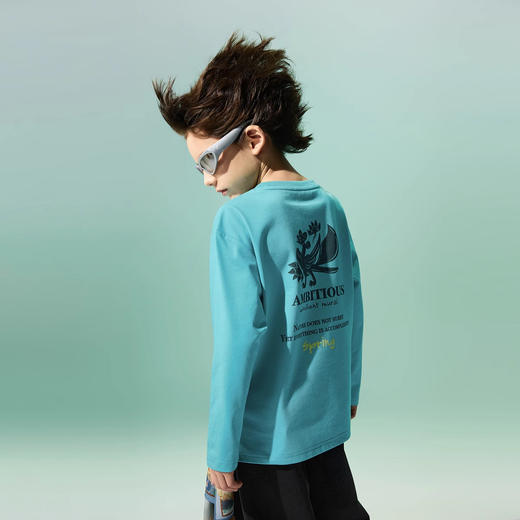【MQD】【国潮系列】童装儿童长袖T恤春季新款男童内搭打底衫 商品图1