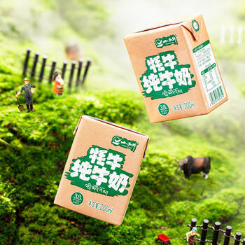 小西牛青藏奶源牦牛奶学生早餐奶3.8g乳蛋白200ml*12盒整箱 /水饮冲调 /常温奶 /基础牛奶 商品图6