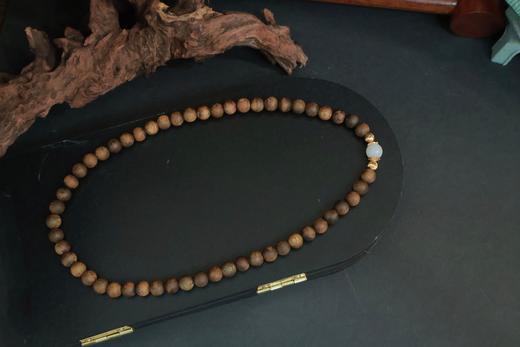 【八载老料凝香 砺木成珍真沉香】男士沉香手串臻藏系列（黄虎眼、貔貅、和田玉等多款可选） 商品图11