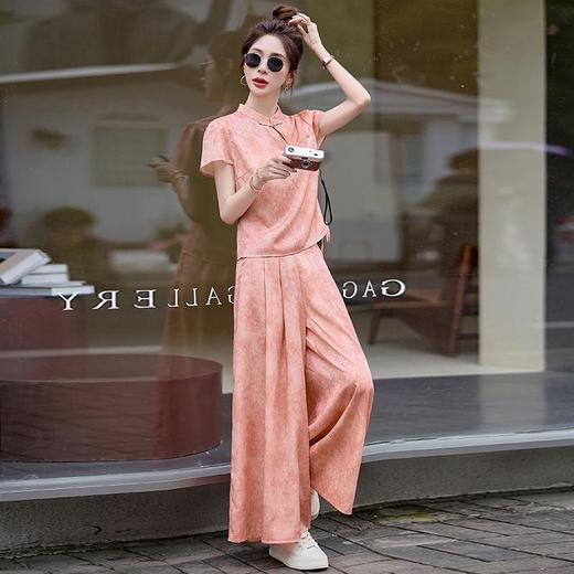 新中式国风套装，洋气时尚气质显瘦两件套HR-ZYQ2596 商品图2