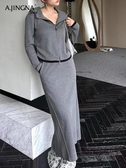 【懒人哲学】阿菁娜早八计划超糯空气层套装F30Q230001 商品图1