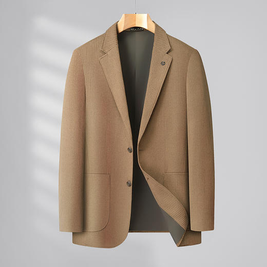 【DDS】大依优型大码男装商务西服秋冬加大码男款休闲时尚英伦风单西男上衣宽松 商品图1