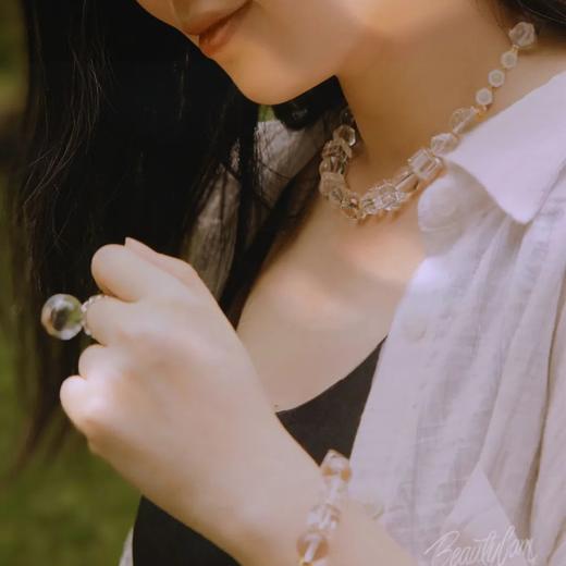 CrystalSoul巴西白水晶原创设计首饰，纯净心灵圣石，明星同款，水晶行业大咖亲选料（预售 5-7天发出） 商品图8