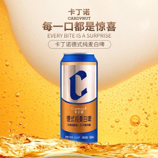 卡丁诺德式纯麦白啤啤酒500ml*9罐 商品图1