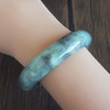 【天然正品】A货翡翠天然糯种飘乌鸡57号翡翠手镯女士现售价：520特价！310725NJM06 商品缩略图6