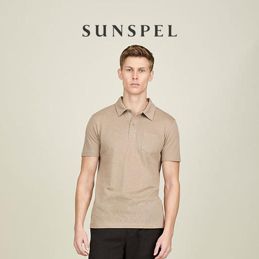 【邦德同款】SUNSPEL男士经典Supima棉Riviera Polo衫 Q75面料 商品图2
