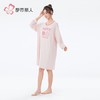 都市丽人睡衣仿棉磨毛牛奶丝睡衣女士家居服长袖裙棉质睡裙LHH6H4 商品缩略图2