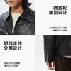 CHINISM赤尘 黑色仿水洗复古pu皮夹克男冬季新款美式做旧男士外套 商品缩略图5