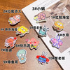 「一套10款！9.9元到手」卡通海绵宝宝派大星发夹可爱少女心亚克力鸭嘴夹学生刘海边夹时尚饰品 商品缩略图1