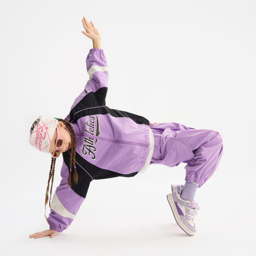 【MQD】【三防】女童外套2025春季新款儿童学院风运动服夹克上衣 商品图2