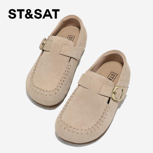 【童鞋】星期六休闲百搭英伦风男女童软底勃肯鞋SSD3191U2S 商品图10