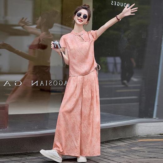 新中式国风套装，洋气时尚气质显瘦两件套HR-ZYQ2596 商品图1